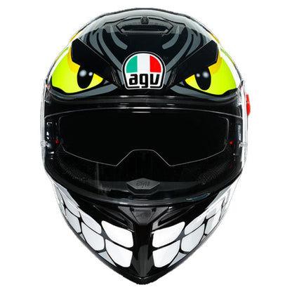 AGV CASQUE K3 SV ANGRY BLACK