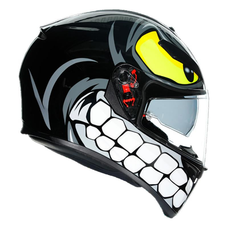 AGV CASQUE K3 SV ANGRY BLACK