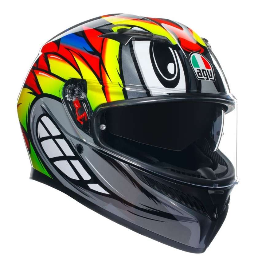 AGV K3 - BIRDY 2.0 - GRIS / JAUNE